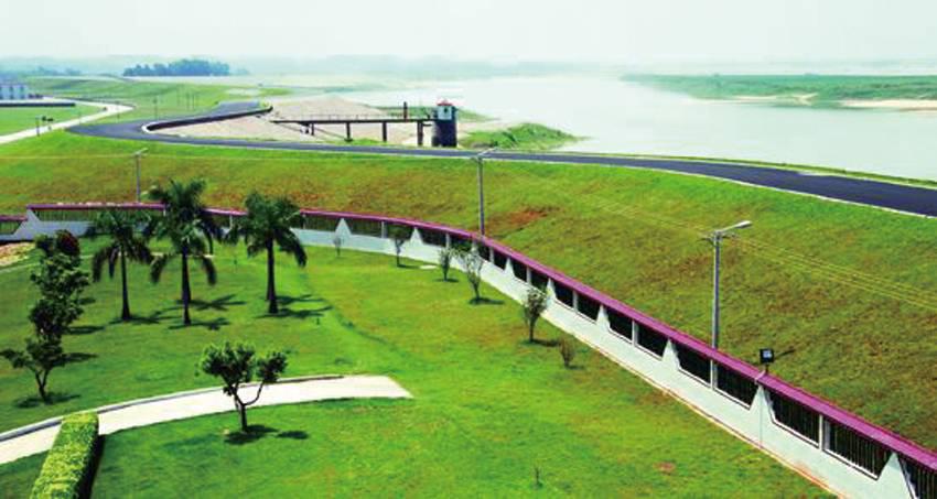 廣東省北江大堤加固達標工程D7標干堤水工安全自動監(jiān)測系統